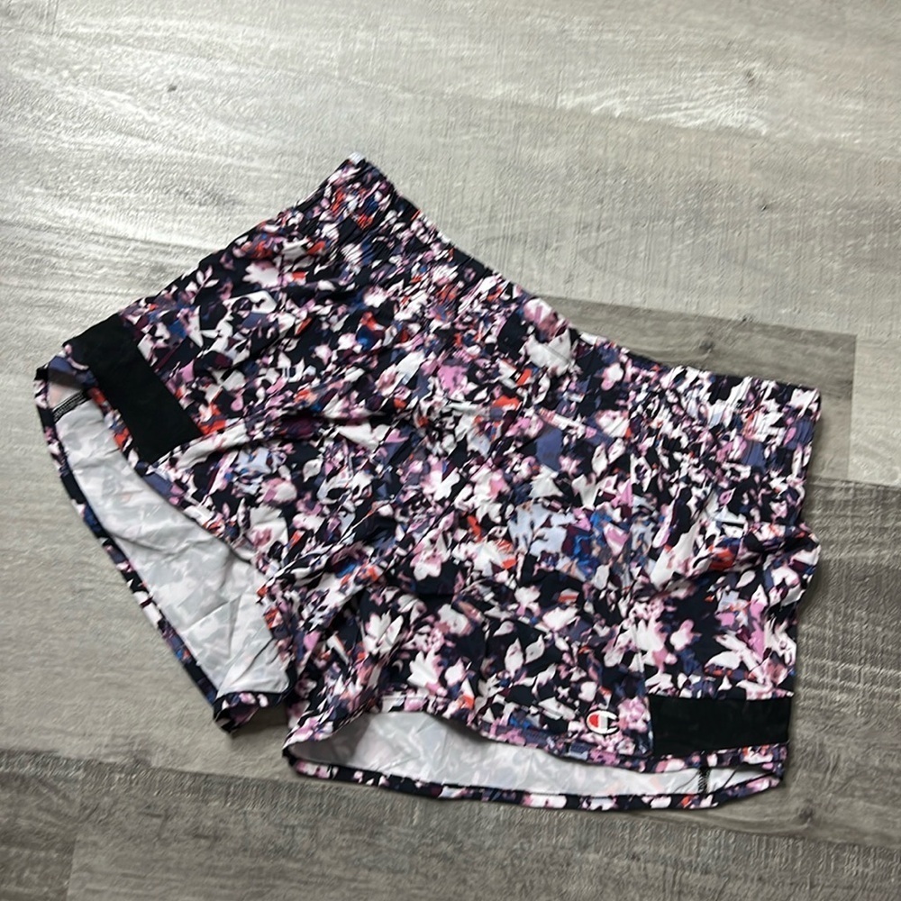 NWT Champion Floral Ruffle shorts